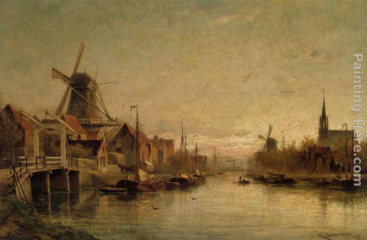 Evening at Maashuis Holland